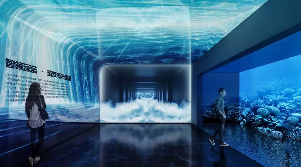 国天海洋科技展厅